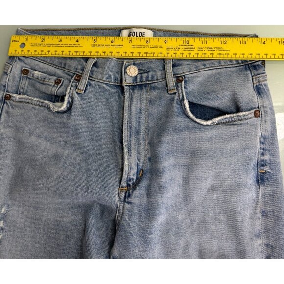 Agolde Sophie Ankle Skinny Women's Denim Jeans Organic Cotton Stretch 27X28 - Picture 12 of 16